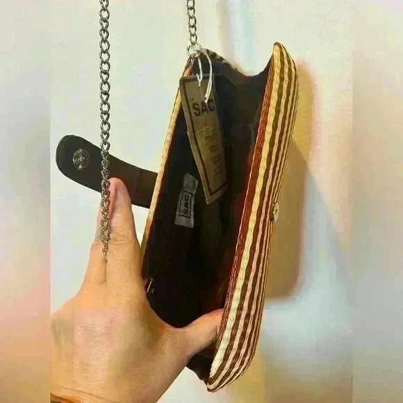 NWT Le Sac convertible clutch/shoulder bag - Picture 4 of 4